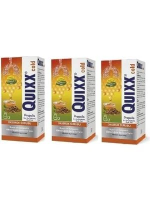 Quixx Cold Propolis Şurup 100 Ml 3'Lü PAKET (SKT:03/2027) ürün görseli 1