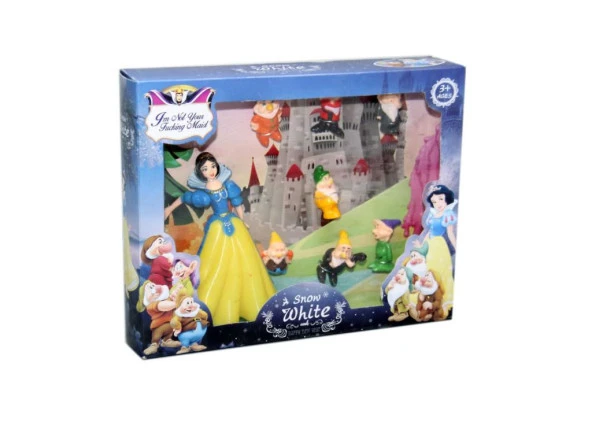 Ethem Oyuncak Pamuk Prenses ve 7 Cüceler Snow White 0017 (GY767) ürün görseli 1