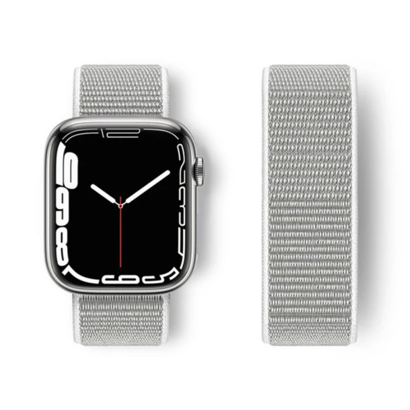 Tfy Store Watc 42-44-45-49 mm Uyumlu Hasırlı Cırtcırtlı Kordon ürün görseli 1