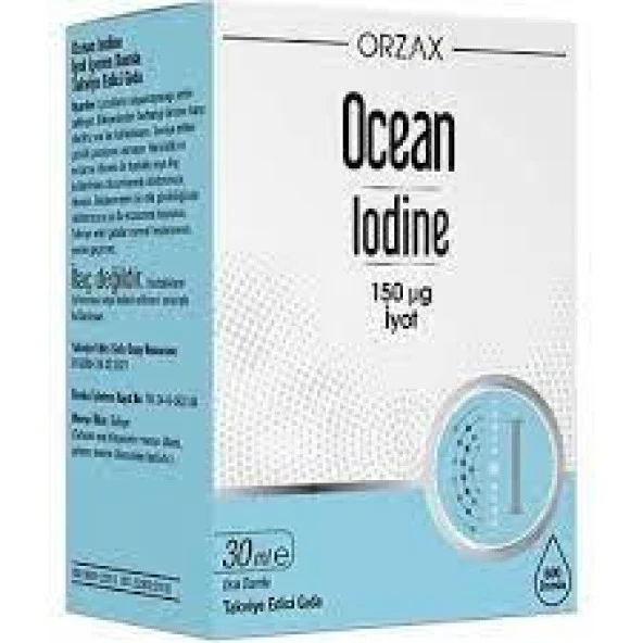 Ocean Iodine 150 MCG Damla 30 ml ürün görseli 1