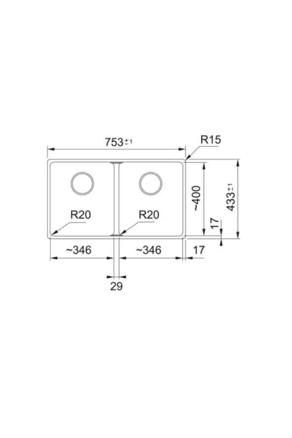 Evye Maris MRG 120-35-35 Matt Black - Resim 3