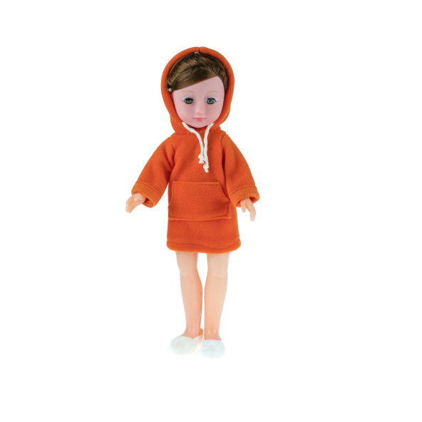 Oyuncak Bebek Elisa Kapşonlu Konuşan Bebek 42 Cm ürün görseli 1