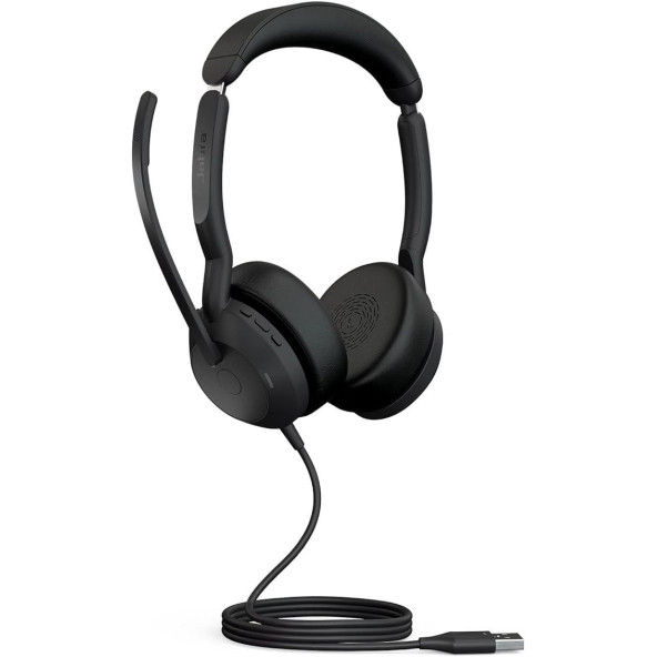 Jabra Evolve2 50 Duo Stereo USB-A UC Çağrı Merkezi Kulaklığı ürün görseli 1