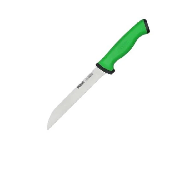 Pirge Ekmek Bıçağı Duo 34024 17cm Yeşil ürün görseli 1