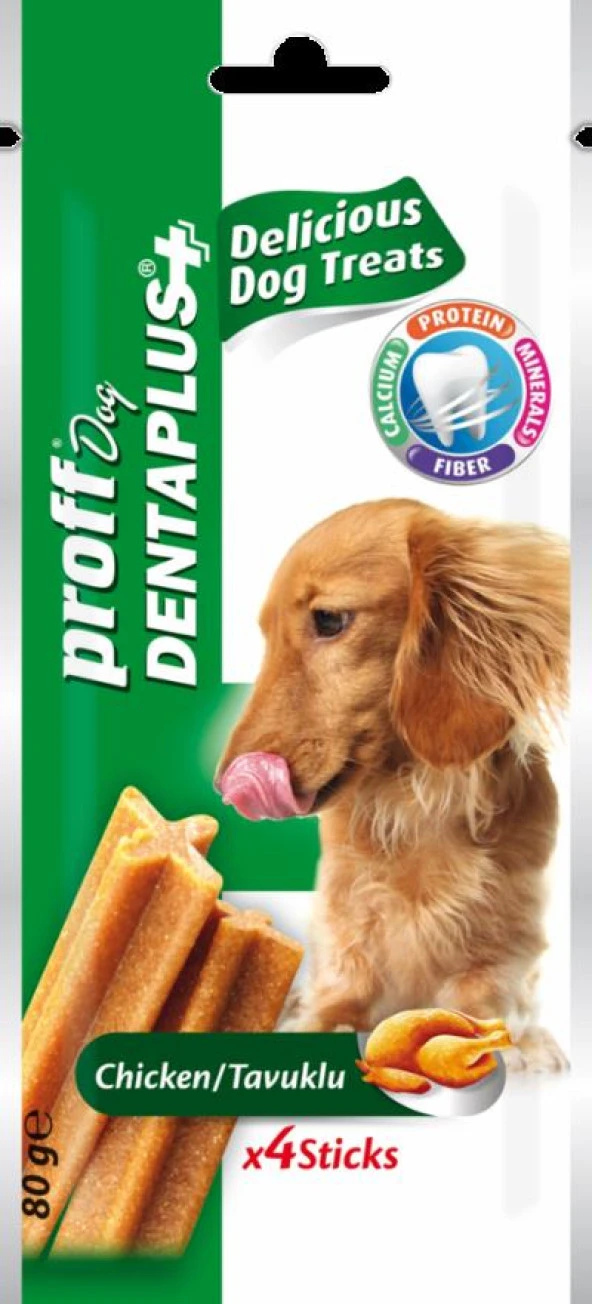 Proff Dentaplus Tavuklu Köpek Ödülü 4'lü ürün görseli 1