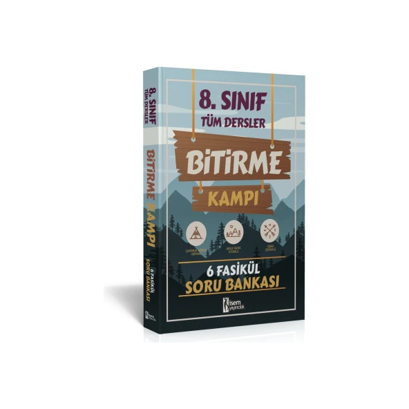 İsem Yayınları 8. Sınıf Tüm Dersler Bitirme Kampı 6 Fasikül Soru Bankası ürün görseli 1