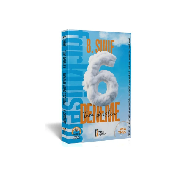 İsem Yayınları 8. Sınıf LGS Tüm Dersler 6 Deneme Komisyon ürün görseli 1