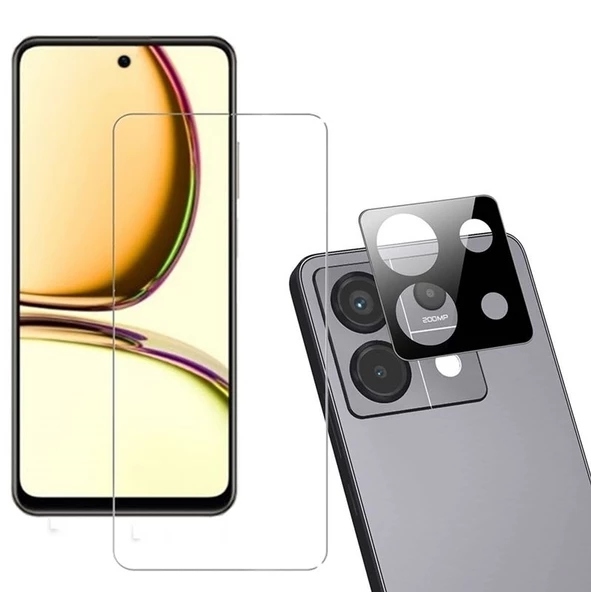 Gpack Xiaomi Redmi Note 13 Pro 5G Ekran Koruyucu Şeffaf  3D Kamera Camı ürün görseli 1