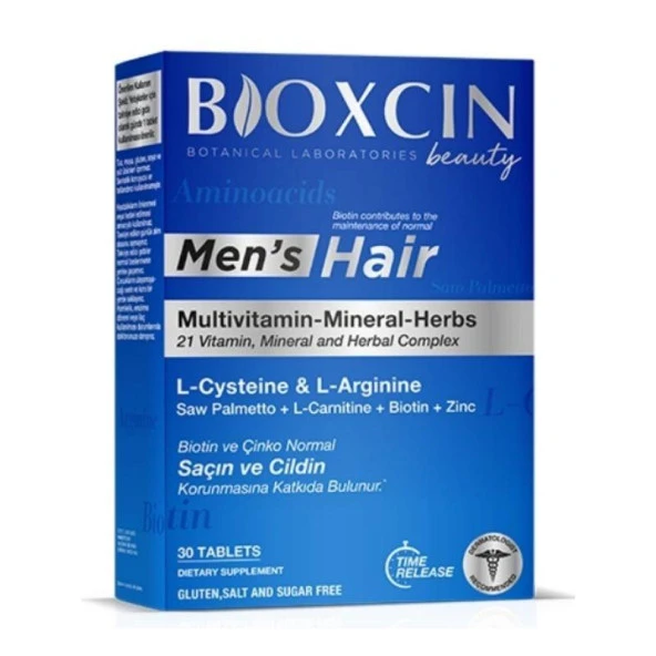 Bioxcin Beauty Men's Hair 30 Tablet ürün görseli 1