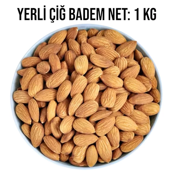 Çiğ Badem İçi Yerli 1 kg - Resim 2