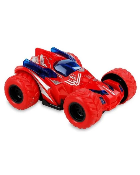 Ctoy 360 Derece Dönebilen Sürtmeli Araba D400 21 Kırmızı ürün görseli 1