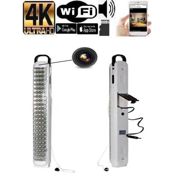 kamera online 4k Hd Wifi Işldak Gizli Video Kamera 7/24 Canlı Izleme Ve Kayıt ürün görseli 1