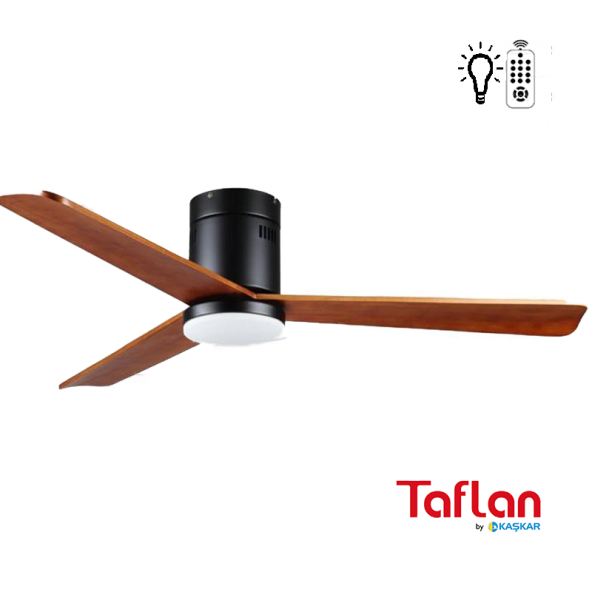 Kaşkar -Taflan D52033l Uzaktan Kumandalı Lambalı Tavan Vantilatörü ürün görseli 1