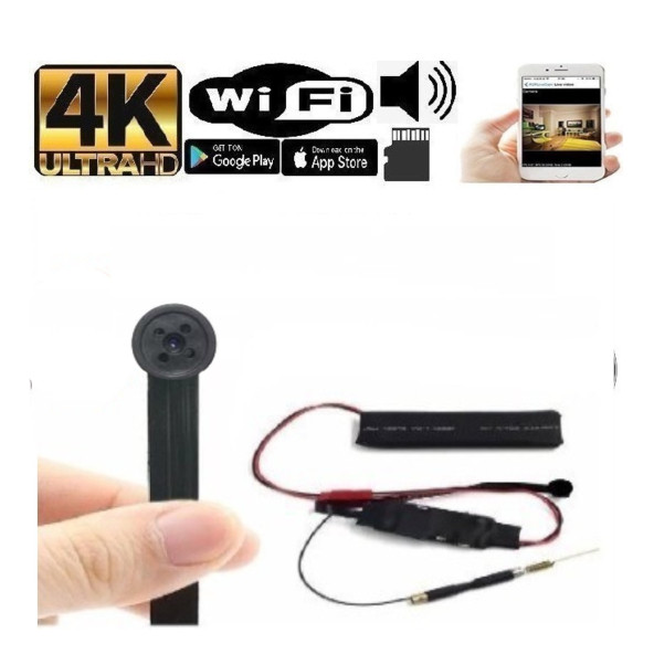 Yazı  Evrak Okuyan Düğme Gizli Wifi Kamera Canlı Izleme Ve Kayıt ürün görseli 1