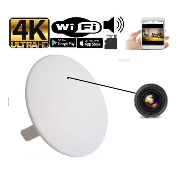 kamera online 4k Wifi Yeni Model Buat Kapağı Gizli Video Kamera 7/24 Canlı Izleme Kayıt ürün görseli 1