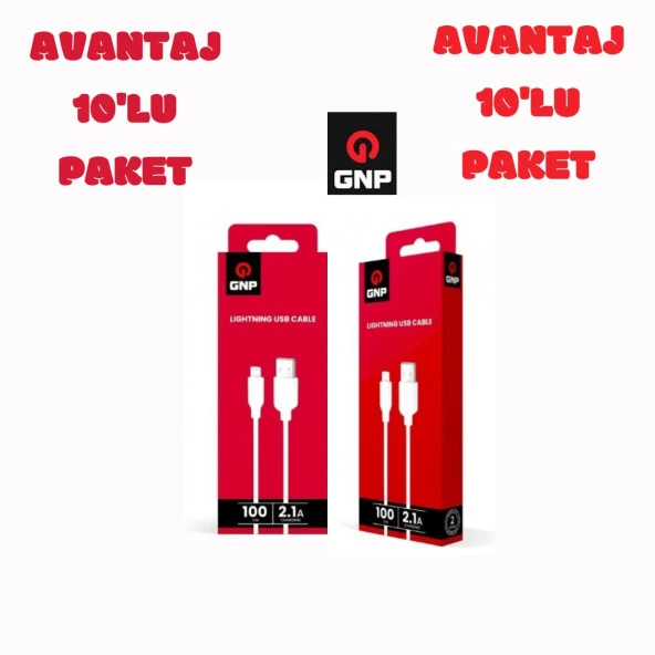 Genpa GNP 2.1 Mah Lightning Kablo ürün görseli 1