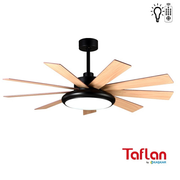 Kaşkar-Taflan F60100 Uzaktan Kum. Lambalı Tavan Vantilatörü ürün görseli 1