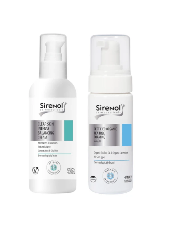 Sirenol Çay Ağacı Köpük Dengeleyici Set 60 mL / 150 mL ürün görseli 1