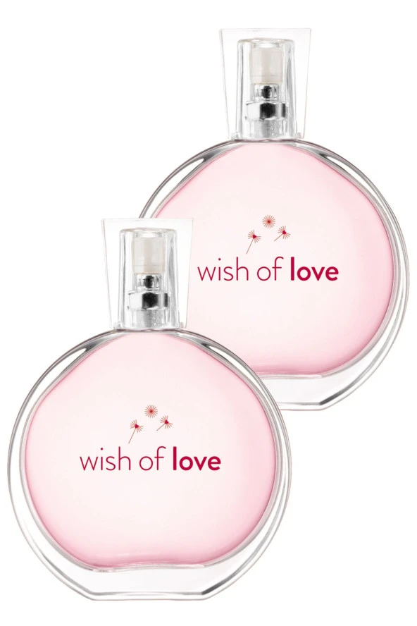 Wish Of Love Kadın Parfüm Edt 50 Ml. İkili Set ürün görseli 1