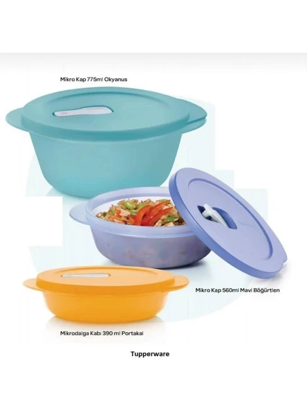 Tupperware Mikro Fırın Kapları ürün görseli 1