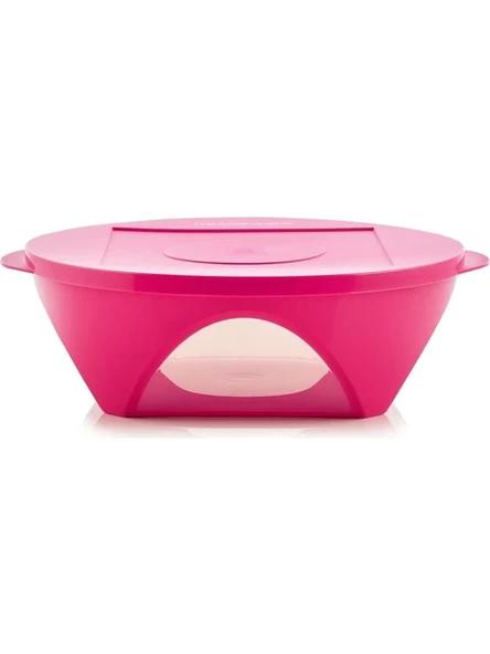 Tupperware Tutku Pembe Servis Kabı 2.5l - Resim 2