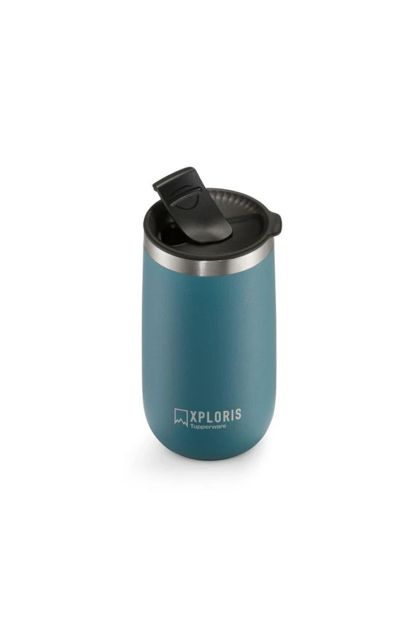 Tupperware Xploris Termos Bardak 470 ml Yeşil - Resim 2