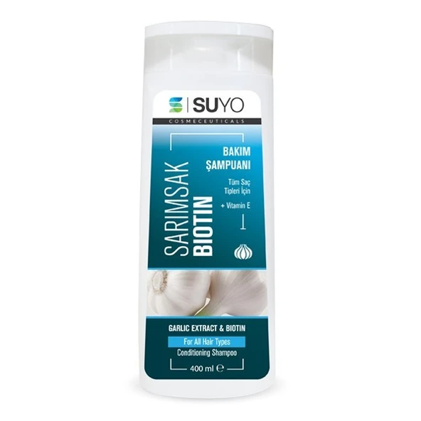SUYO Sarımsak Biotin Şampuan 400 ml ürün görseli 1