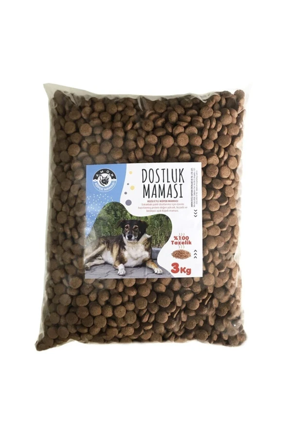 3 Kg - Sokak Hayvanlarına Özel Tavuklu Köpek Maması ürün görseli 1