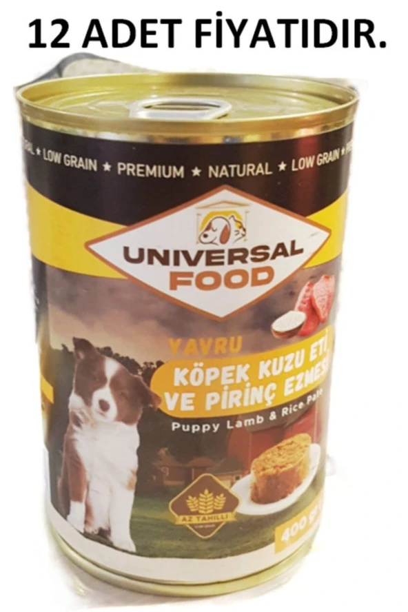Unıversal Food Yavru Kuzu Etli Pate ürün görseli 1