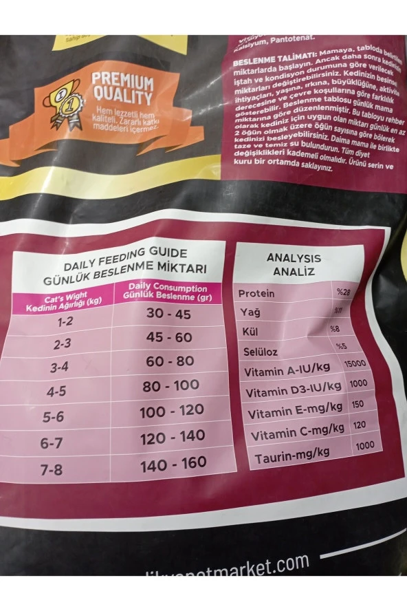 Somonlu Universal Kedi Maması 3 Kg - Resim 2
