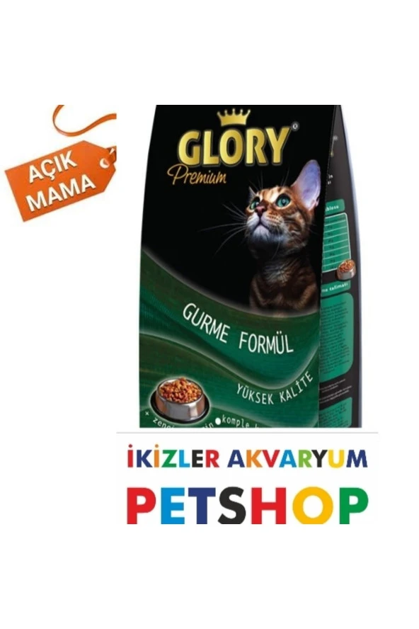 Glory Kedi Kuru Mama Gurme Premium 2kg ürün görseli 1
