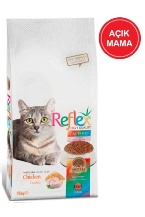 Reflex Renkli Kedi Maması 1 Kg ürün görseli 1