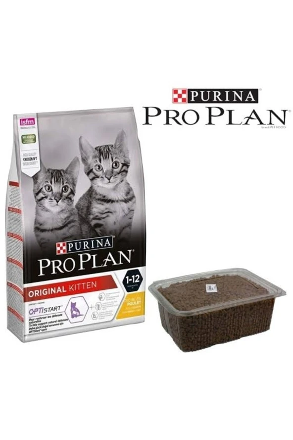 Proplan Kıtten Yavru Kedi Maması 1 Kg Şeffaf Sızdırmaz Paket Kedi Maması ürün görseli 1