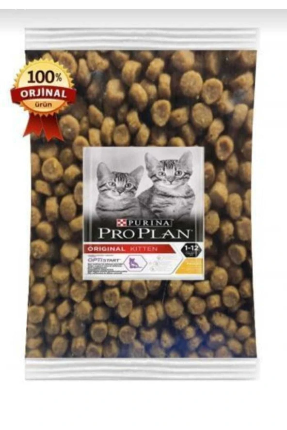 Proplan Kıtten Yavru Kedi Maması 1 kg Gr - Yaş Mama Hedıye ürün görseli 1