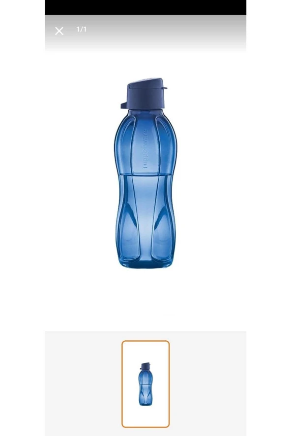 Tupperware Eko Şişe 500 ml ürün görseli 1