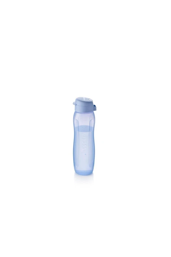 Tupperware Eko Şişe Slim 750ml Mavi Böğürtlen ürün görseli 1