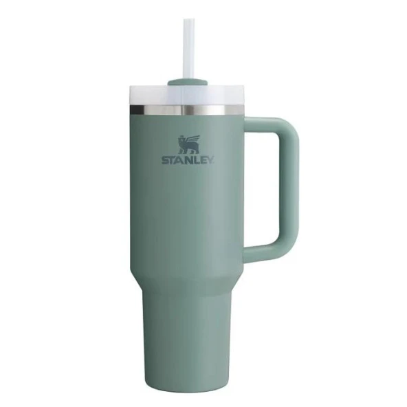 Stanley Quencher Pipetli Termos Bardak 1.18 Lt Koyu Yeşil ürün görseli 1