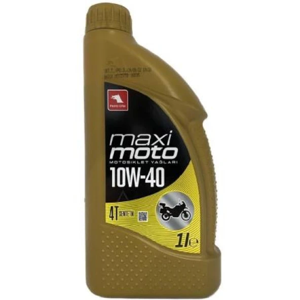 Petrol Ofisi Maximoto 10W-40 4t 1 L 4 Zamanlı Motosiklet Yağı ürün görseli 1