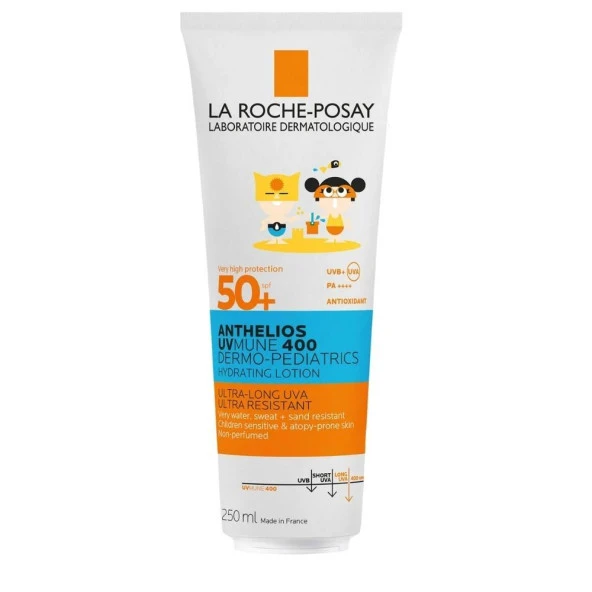 La Roche Posay Anthelios Dermo Pediatrics Uvmune400 Nemlendirici Vücut Sütü Spf50 250ml ürün görseli 1