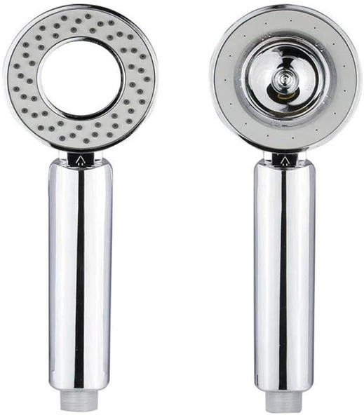 Zhltools Çift Taraflı Yüksek Basınç Su Akıtan Şampuan Hazneli Duş Başlığı ürün görseli 1