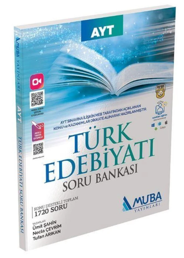 AYT Türk Dili ve Edebiyatı Soru Bankası Muba Yayınları ürün görseli 1