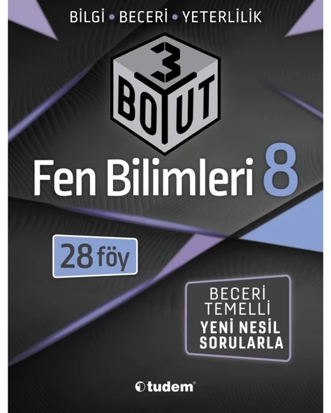 LGS 8. SINIF 3 BOYUT FEN BİLİMLERİ ürün görseli 1