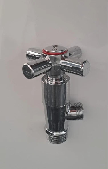 EKONOMİK SERİ - LÜX KOÇ BAŞ KROM TAHARAT MUSLUĞU 3/8 - AÇ KAPA ürün görseli 1