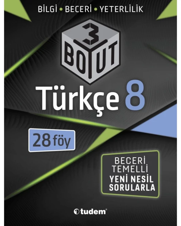 LGS 8. SINIF 3 BOYUT TÜRKÇE ürün görseli 1