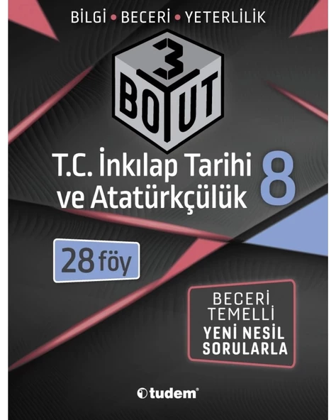 LGS 8. SINIF 3 BOYUT İNKILAP TARİHİ ürün görseli 1