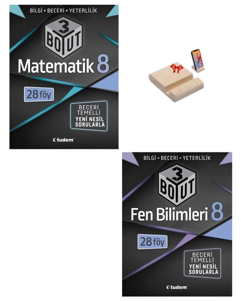 LGS 8. SINIF 3 BOYUT MATEMATİK VE FEN BİLİMLERİ ürün görseli 1