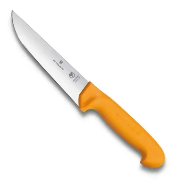 Victorinox Swibo 14cm Kasap Kelle Bıçağı 5.8421.14 Turuncu ürün görseli 1