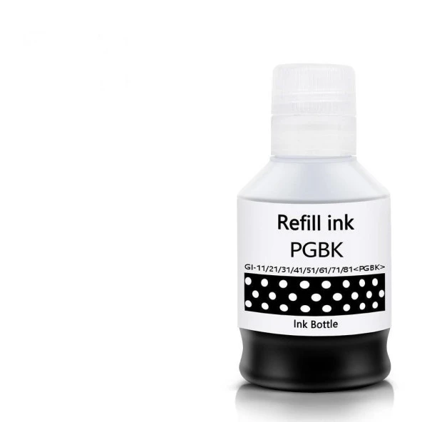 Canon Uyumlu Gı-41 G1420 G2420 G2460 G3420 G3460 Siyah Muadil Mürekkep 135 ml ürün görseli 1