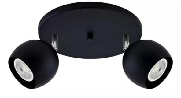 mylights  ikili  led spot  led avize  hareketli  başlık  panasonıc ampullu   gun ışığı ampullu ürün görseli 1