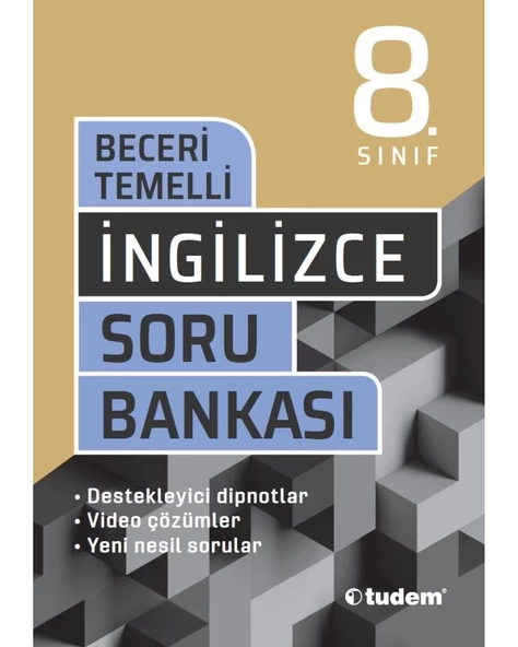 LGS 8. SINIF İNGİLİZCE BECERİ TEMELLİ SORU BANKASI ürün görseli 1